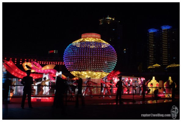 白鹭洲灯展