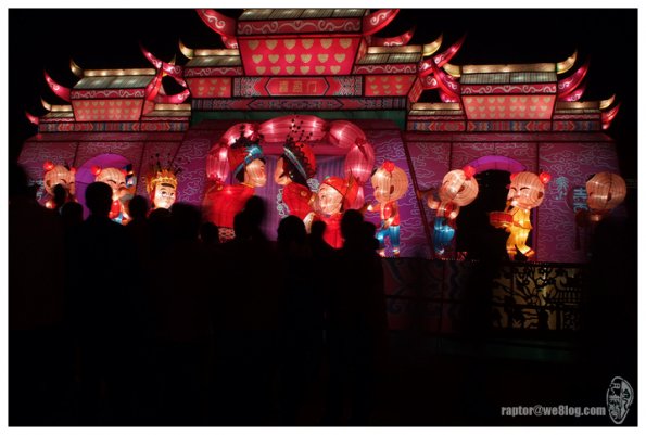 白鹭洲灯展