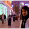 南京东路外滩夜景美女外拍